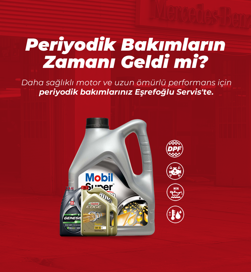 Oto Periyodik Yağ & Filtre Bakımları - Eşrefoğlu Servis